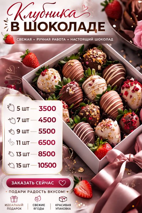 Клубника в шоколаде