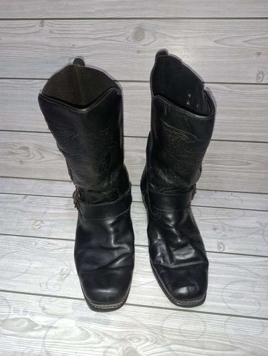 Каубойски кожени ботуши N 41,5 Unisex