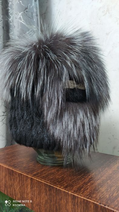 Шапка натуральный мех
