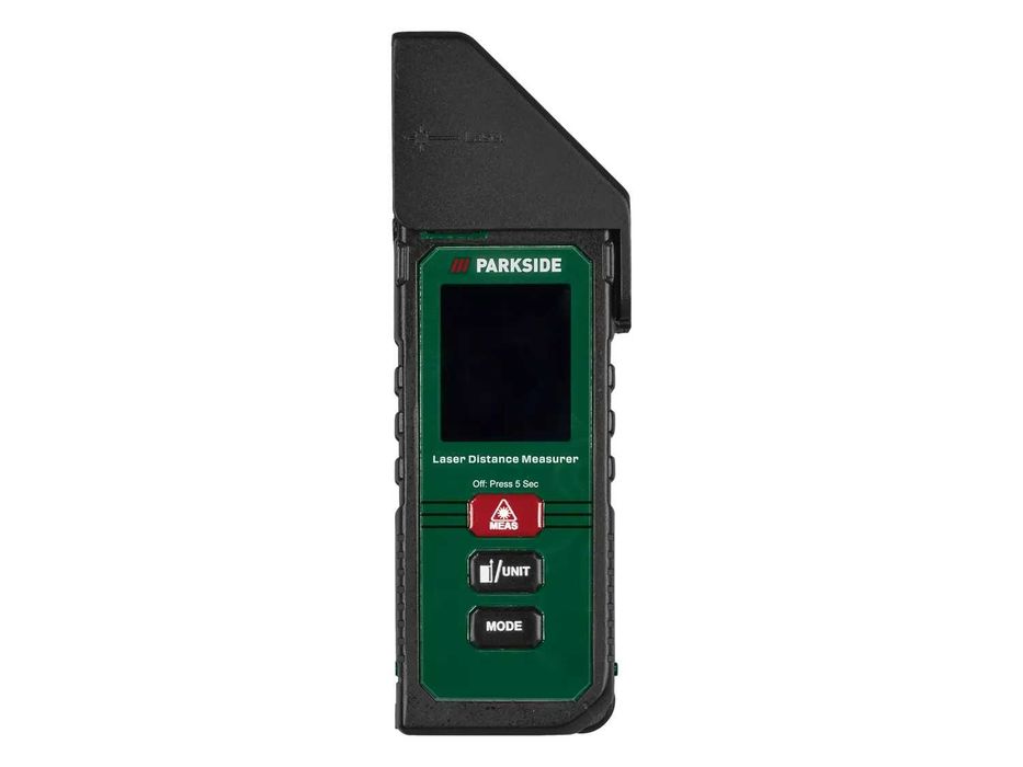 Telemetru cu laser profesional PARKSIDE PLEMM, 5 în 1, măsurarea distanței cu laser, precum si cu rotita de contur; nou, sigilat, realizat in Germania