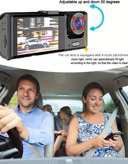 NOUA Camera bord dubla profesionala FullHD