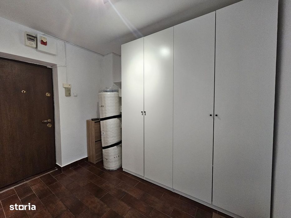 Închiriere garsonieră 43 mp — Bd. Ghica‑Tei, bloc reabilitat termic