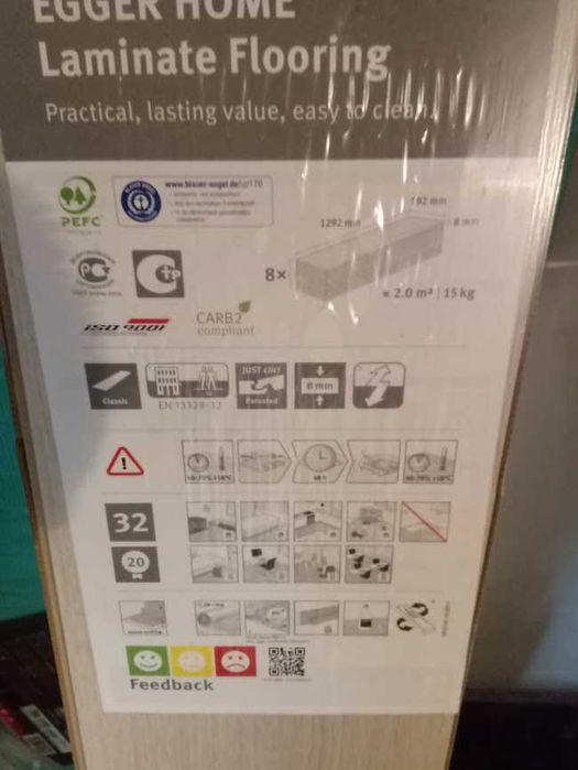 ламинат, бял дъб