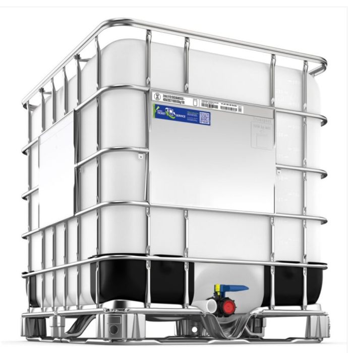 Bidon de 1000 l , pe metal sau pe lemn