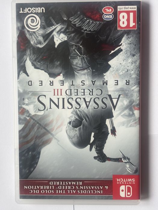 Assassins creed 3 remastered Nintendo Switch