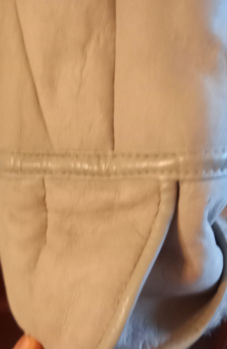 Cojoc damă  de blană  naturală  gri