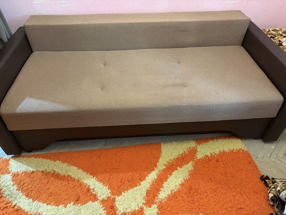 Canapea extensibila + fotoliu extensibil - stare buna