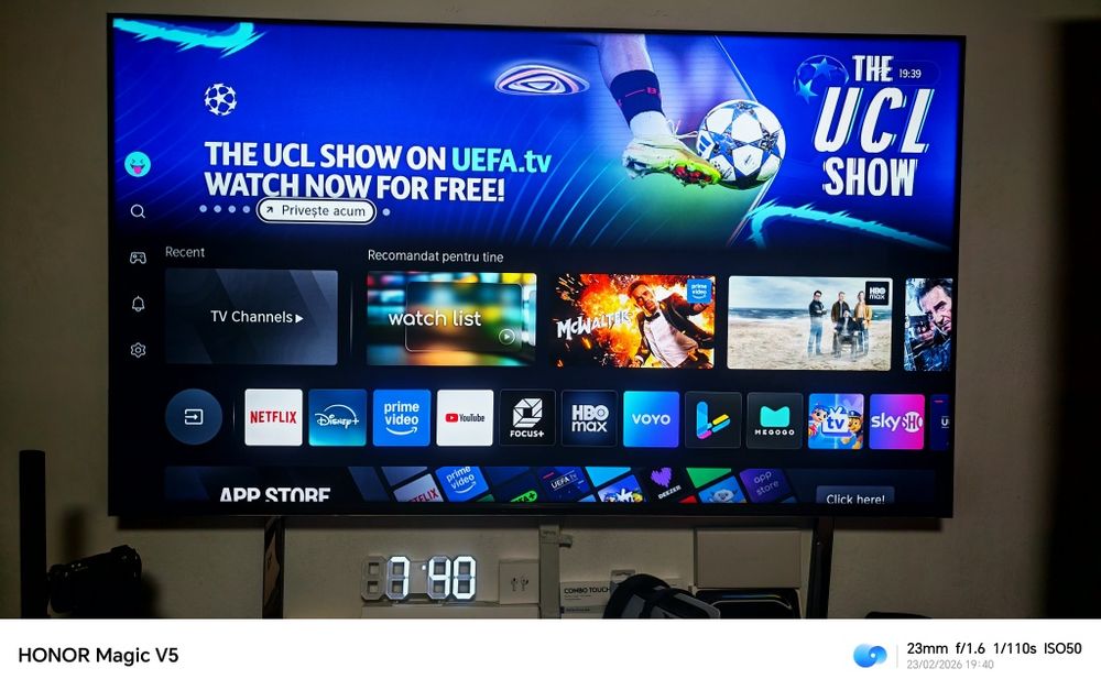 Smart Tv 4K Uled Mini Led 144 Hz - Hisense 75 inch / Garanție