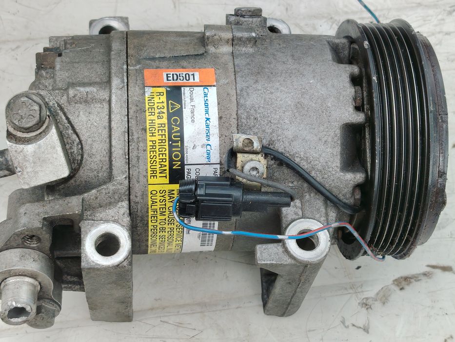 Compresor clima Nissan Almera motor 1,6/1,8 benzina, 2000-2008