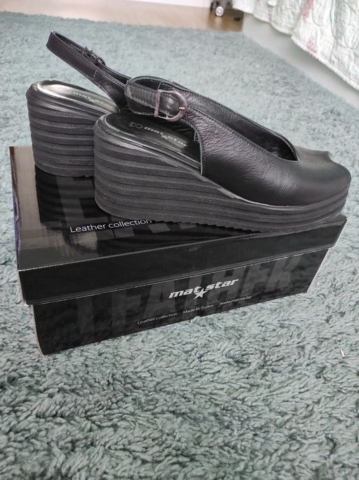 Сандали Матстар естествена кожа