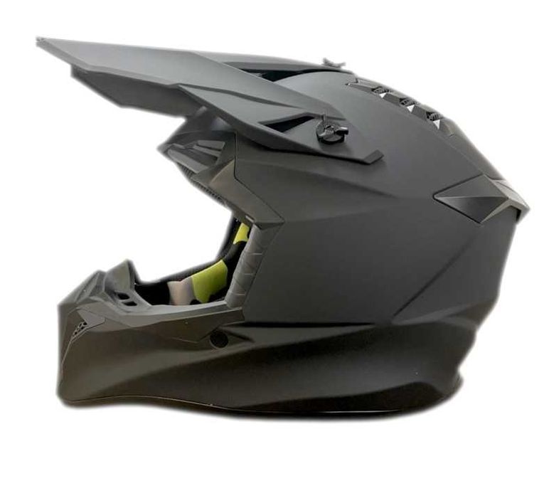 Детска кросова каска Automat, XS, S размер, Черен мат