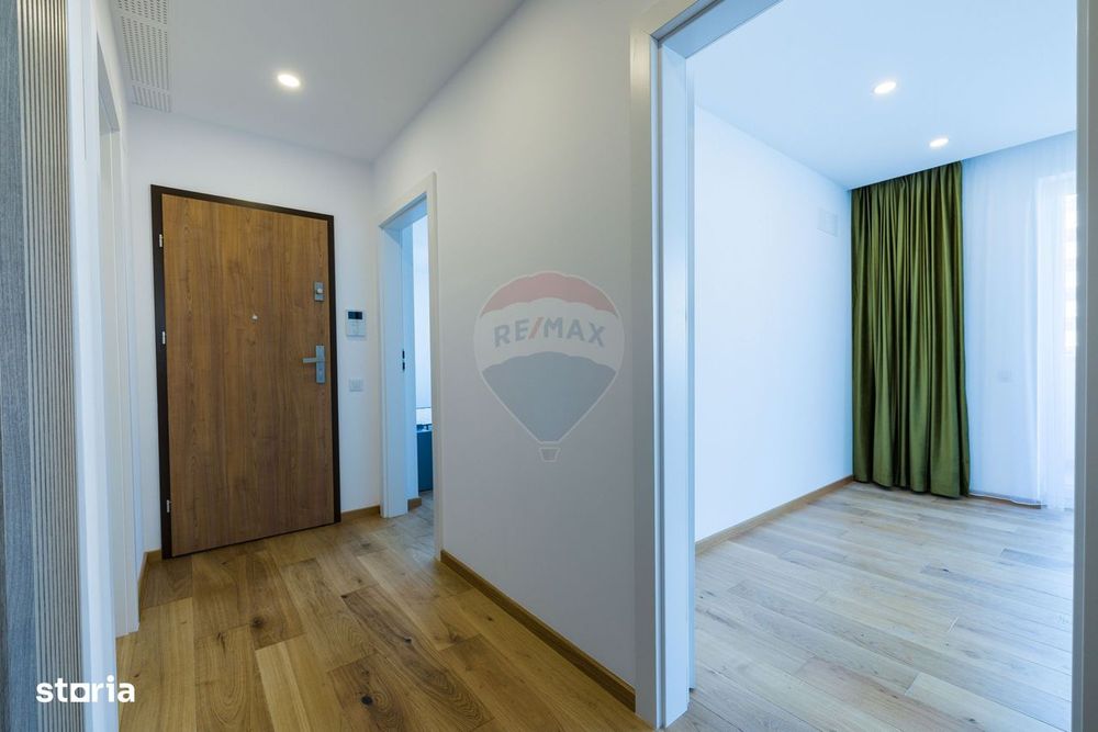 Apartament 2 camere în Urban Plaza. Vedere spre parc. Mobilat complet.