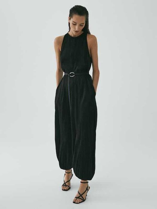 Гащеризон Massimo Dutti и Копринена рокля Weekend Max Mara