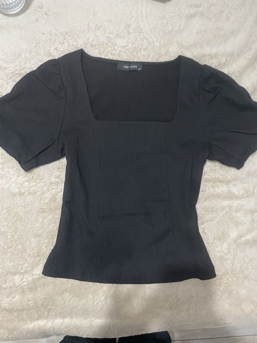 y2k crop top leopard print тениски размери M и S