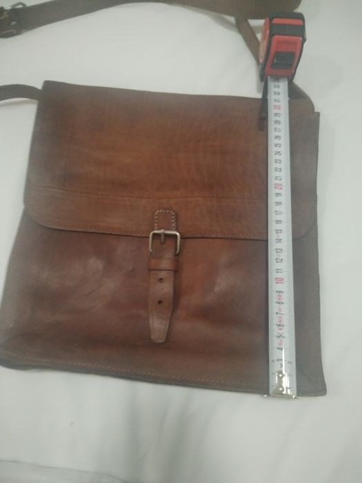 Кожена чанта от телешки бланк