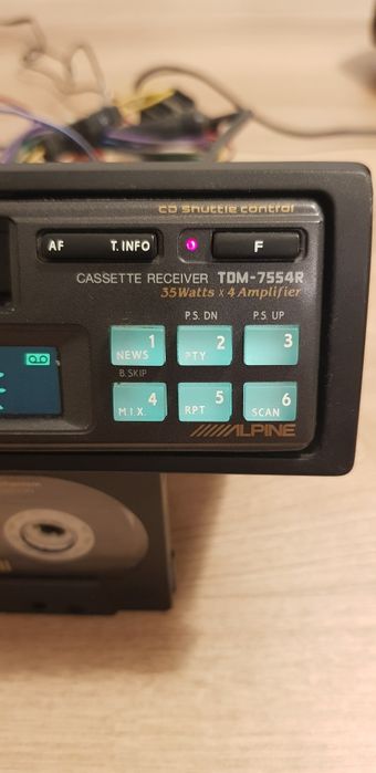 Alpine casetofon auto de mașină  Autoreverse