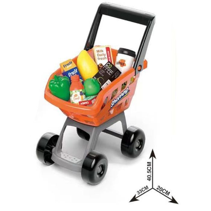 Комплект за игра Mappy Supermarket, Височина 82 см, 60 части