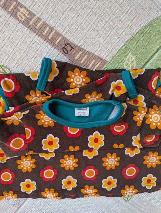 Maxomorra детска рокля от органичен памук 110/116 5-6 години