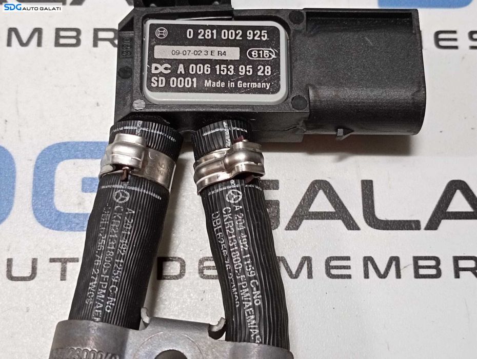 Senzor Presiune Gaze Mercedes Sprinter 2.2 CDI 2006 - 2014 Cod 0281002925 A0061539528 [M5632]