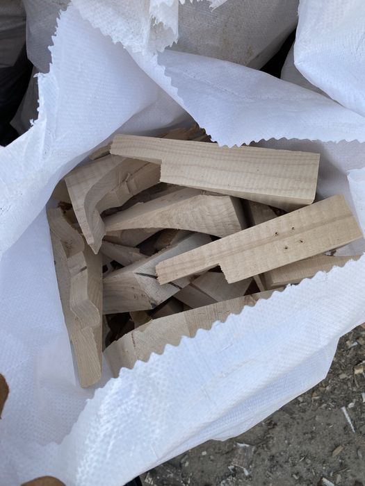 Дрова в мешках сухие