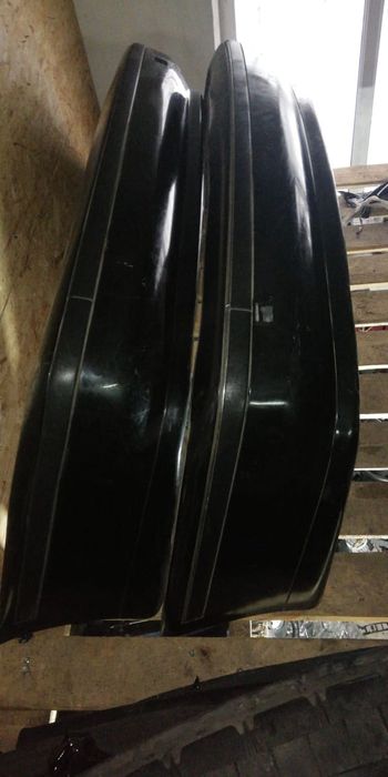 Бампера задние на BMW E39 сидан