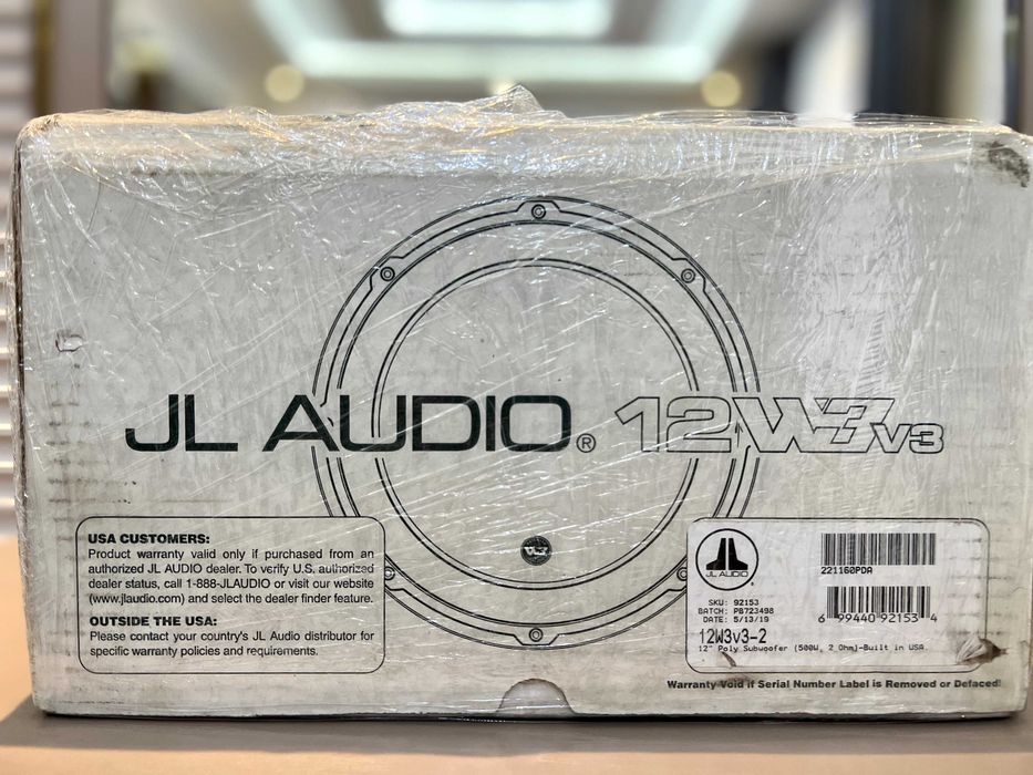 Сабвуферный динамик JL Audio 12W3v3-2