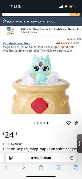 Игра Magic Mixies Magic Potion Game