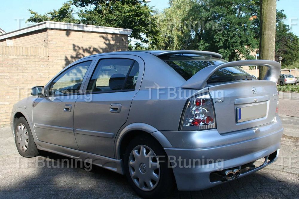 Prelungire bara spate fusta spoiler lip OPEL ASTRA G HB