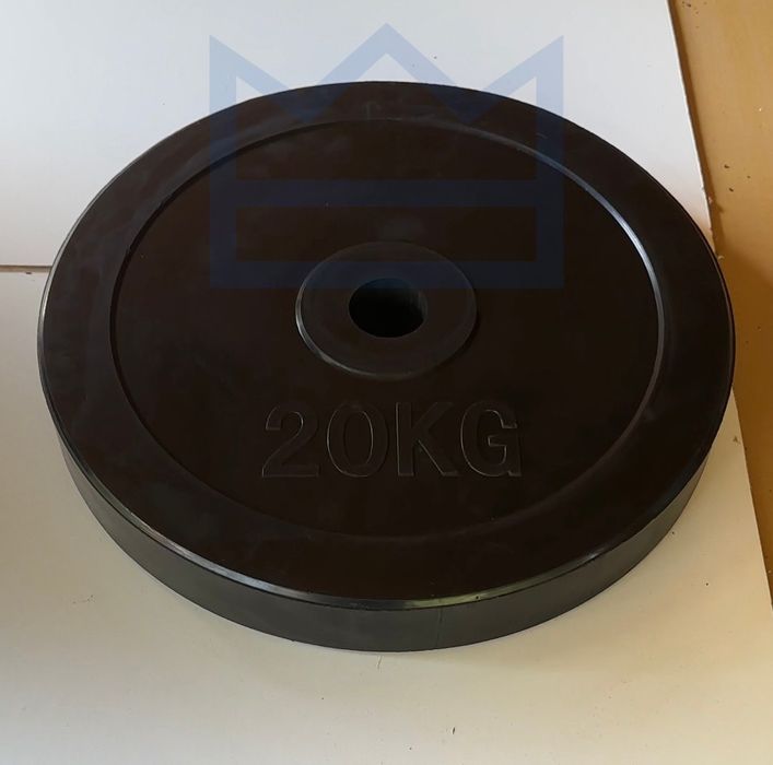 Гумени тежести Ф50 2 х 20 кг (дискове за щанга)
