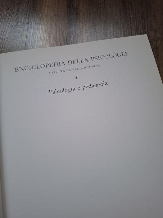 Carte: Enciclopedia della psicologia - Psicologia e pedagogia