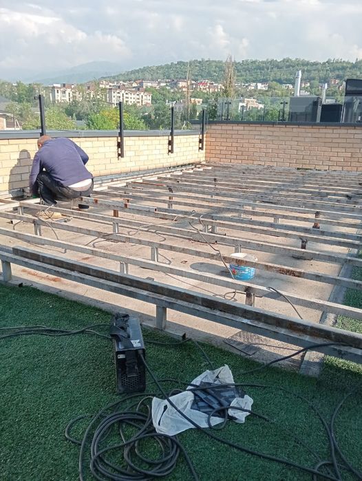 Террасные доски, монтаж рассрочка