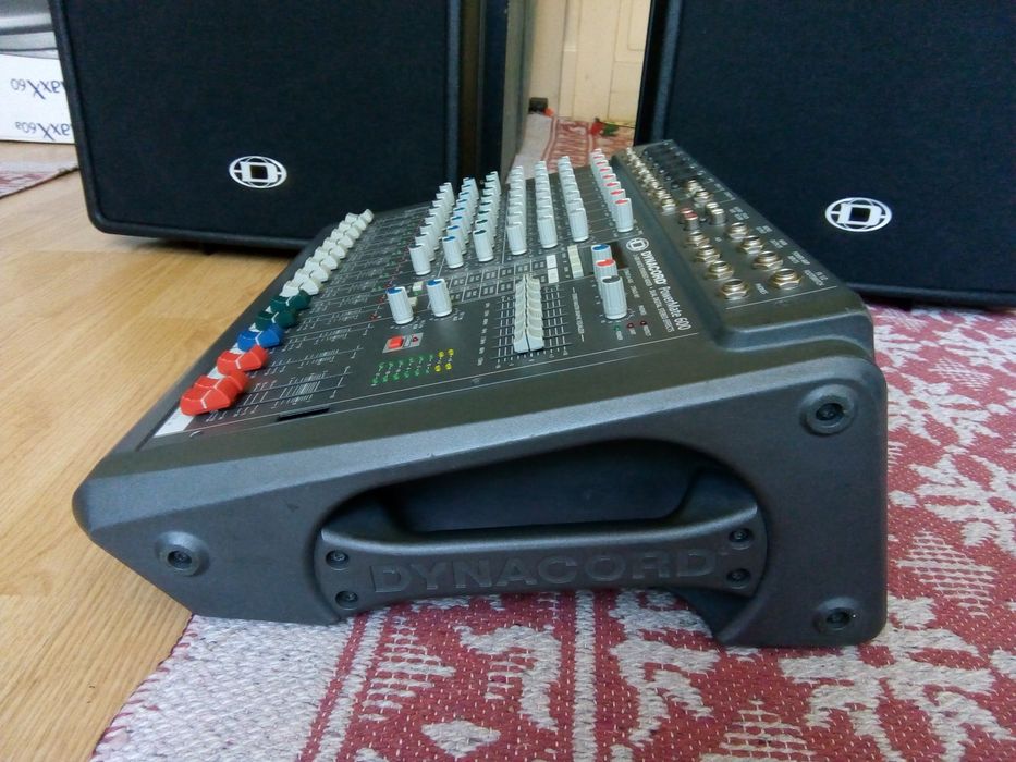 Set Dynacord PowerMate 600-2+Dynacord D12, ca fbt rcf montarbo  proel
