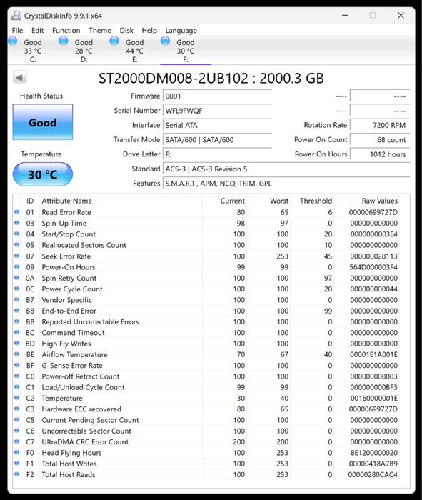 Seagate Baracuda 2TB