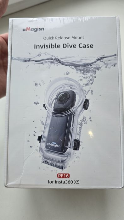 Dive case insta360 x5 аквабокс новый в пленке