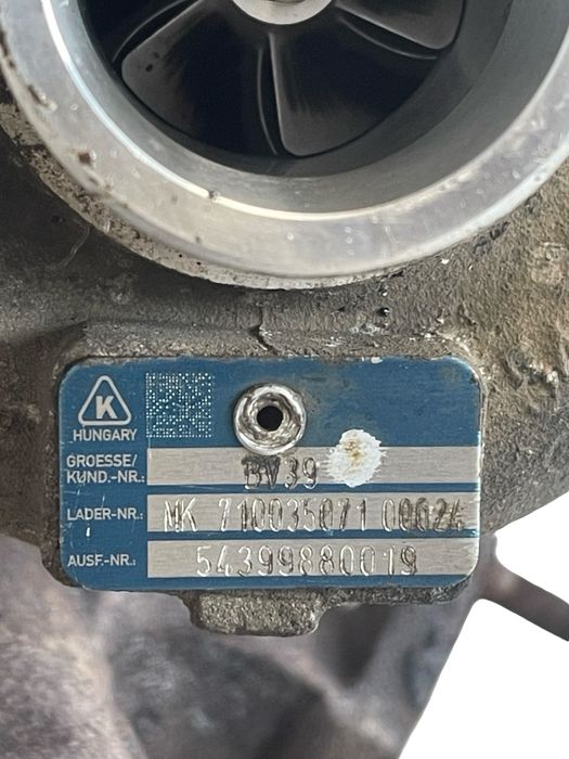 Turbina Skoda Roomster 5J 2006 - 2015 1.9 Tdi Bsw 54399880019