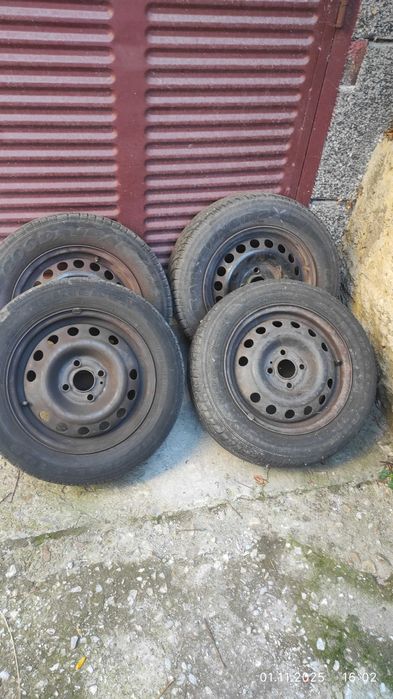Зимни гуми- 205/55/16-FULDA и MICHELIN ALPIN 6 + 4бр. джанти 14цола