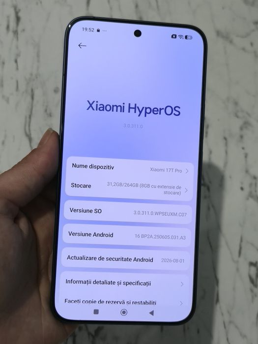 Vand/Schimb Xiaomi 17T Pro 256gb