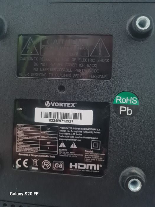 Televizor vortex