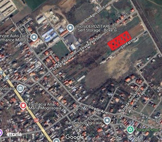 4000mp Constructii Mogosoaia Str. Fermei, 112mp Deschidere, Utilitati