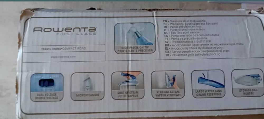Excelent pentru voiaj fier calcat Rowenta First Class DA 1510