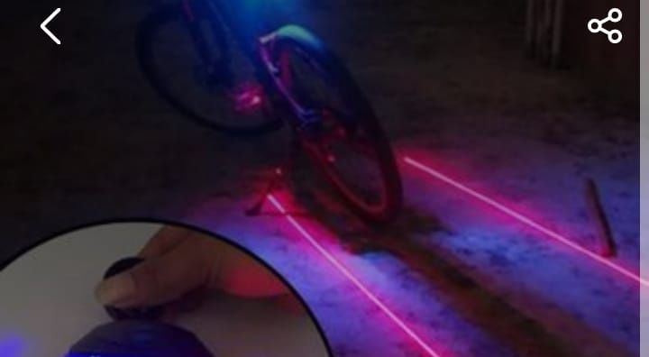 Продам фонарик на велосипед