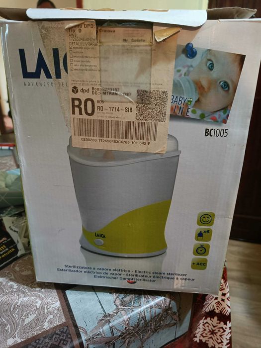 Sterilizator biberoane Laica