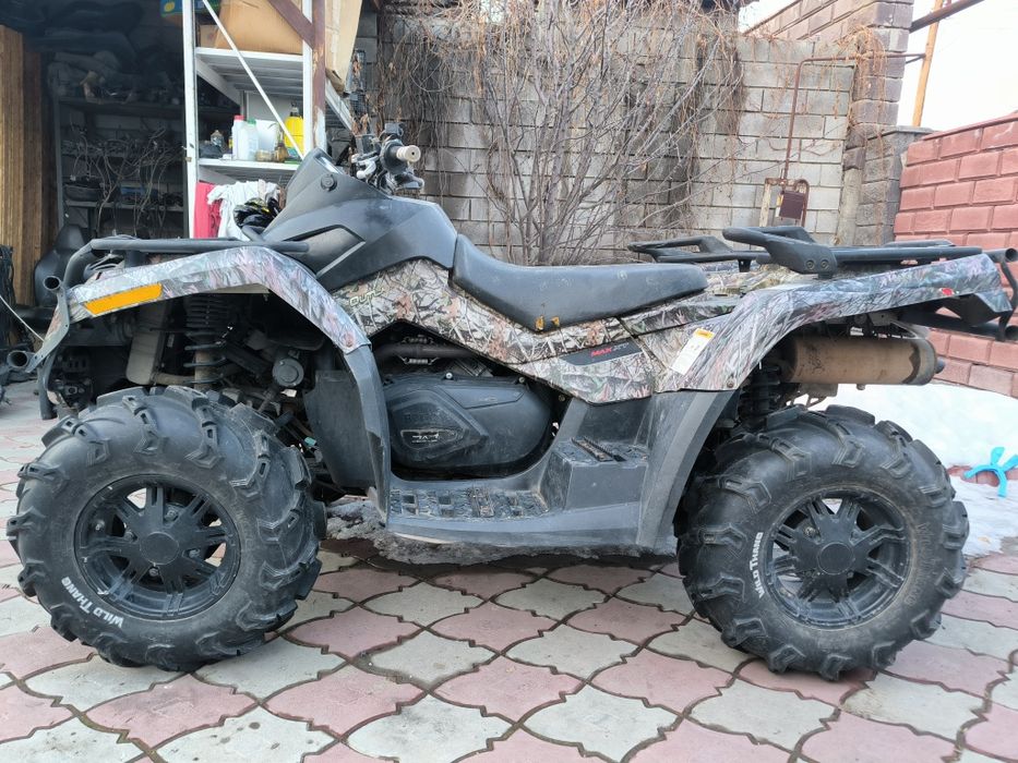 Разбор квадроциклов BRP outlander 650 и 1000