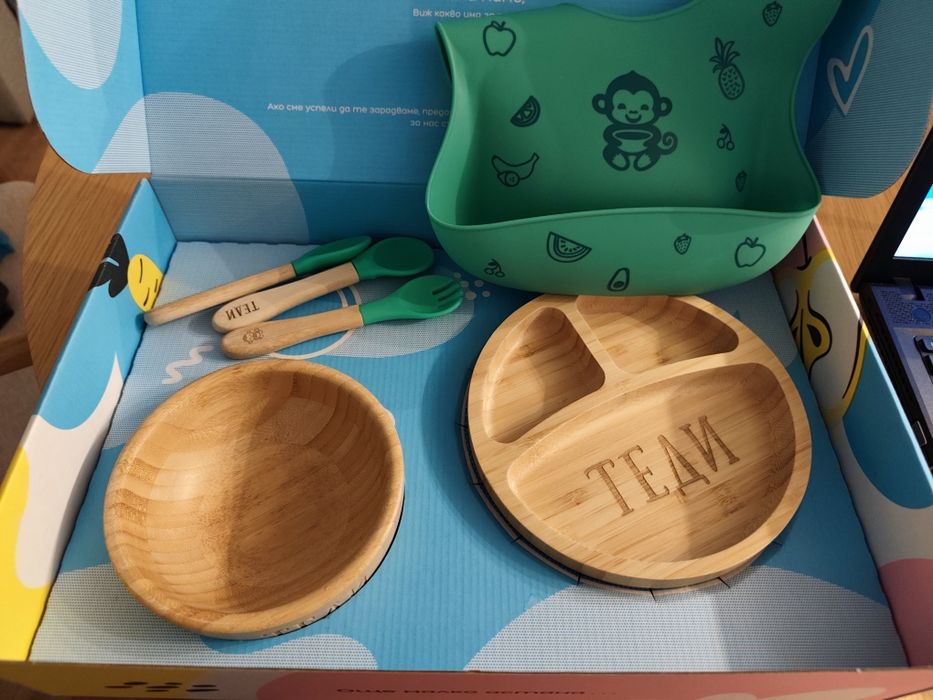 Комплект за хранене Маймунче