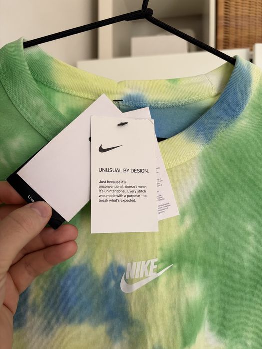 Nike tie dye  oversized new M тениска