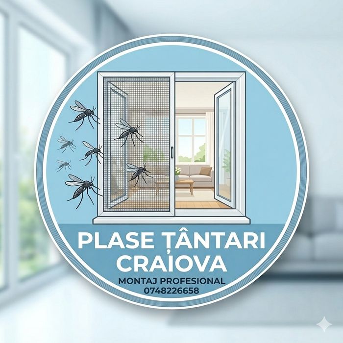 Plase țanțari geamuri și uși
