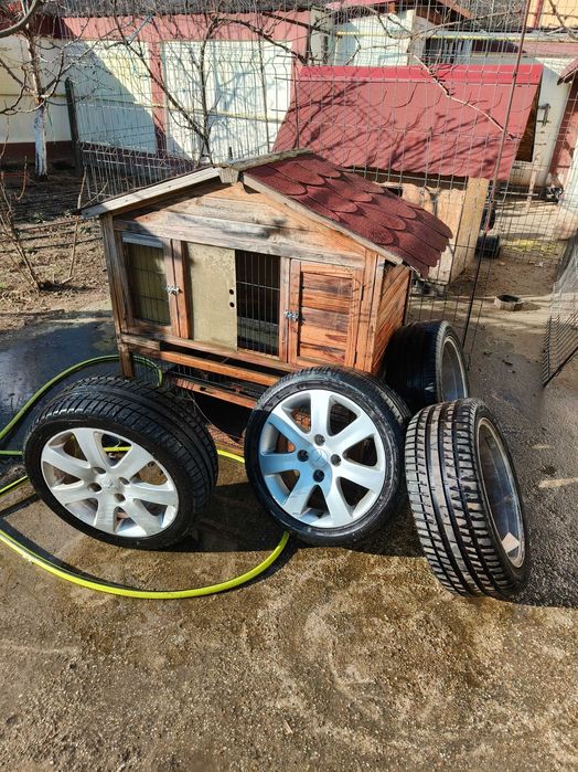 Set 4 roți cu jante aluminiu 205 45 R16 kormoran