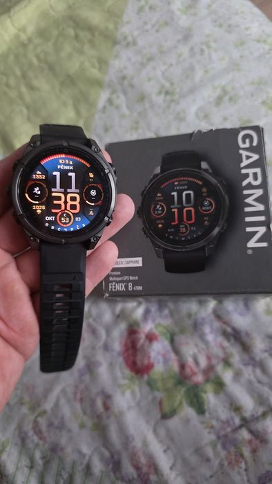 Garmin fenix 8  47mm sapphire amoled