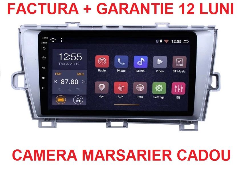 Navigatie Toyota Prius ( 2009 - 2013 ) , Noua Garantie Camera Gratis