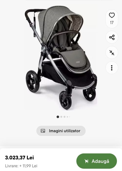 Carucior Mamas & Papas Ocarro Grey